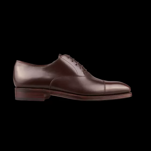 Oxfords | Carmina Brown Calf Rain Captoe Rain Oxford Shoes