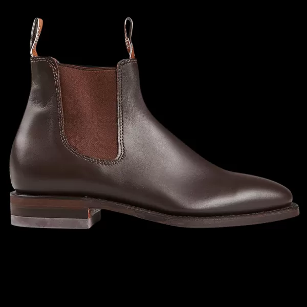 Chelsea Boots | R.M. Williams Chestnut Brown Yearling Leather Blaxland G Boots