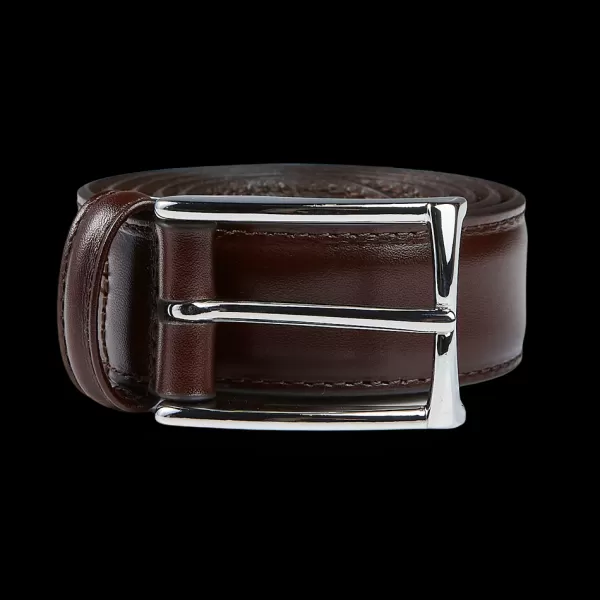 Belts | Andersons Dark Brown Calf Leather 30Mm Belt