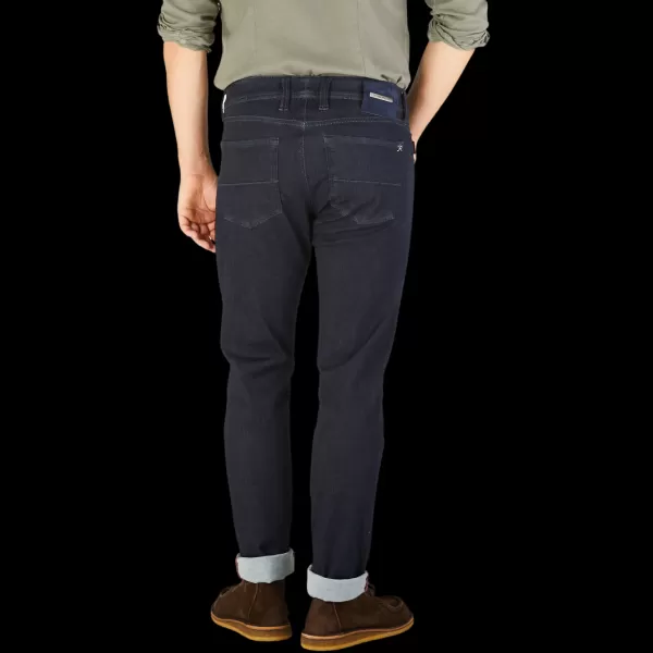 Jeans | Tramarossa Dark Indigo Blue Super Stretch Michelangelo Jeans