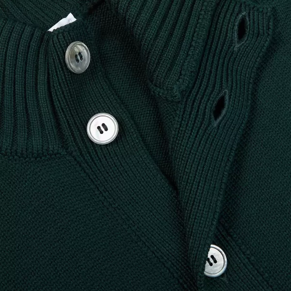 Knitwear | Gran Sasso Green Merino Wool Button Cardigan