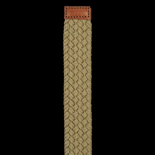 Belts | Andersons Light Green Cotton Canvas 30Mm Belt