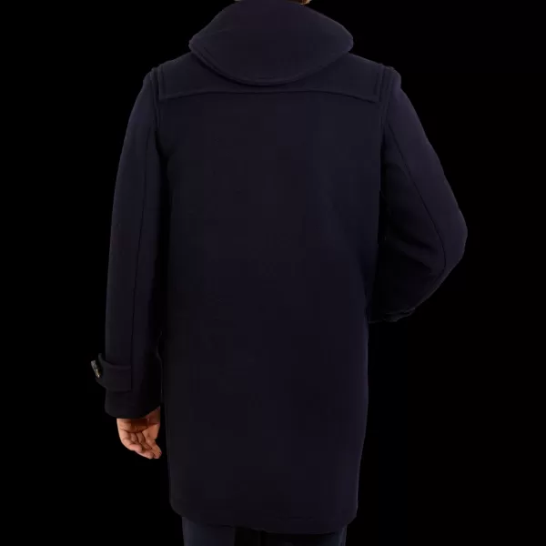 Coats & Jackets | Gloverall Navy Blue Wool Morris Duffle Coat