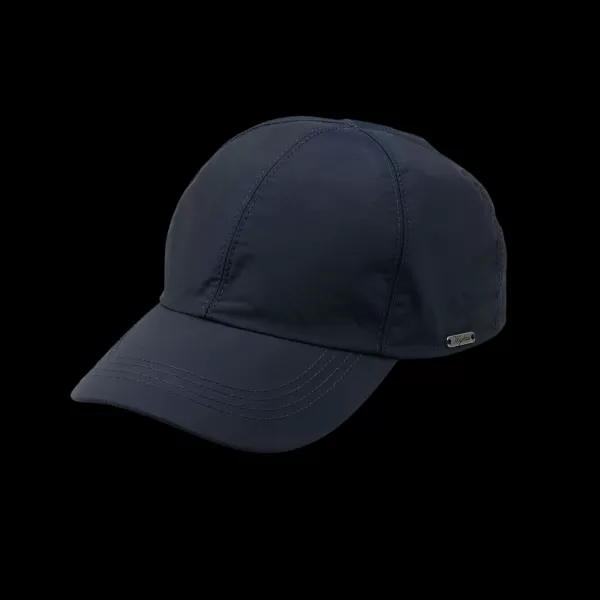 Hats | Wigéns Navy Wool Loro Piana Storm System Cap