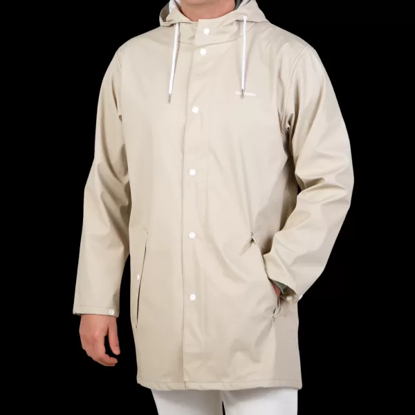 Outerwear | Tretorn Sand Beige Wings Rain Jacket
