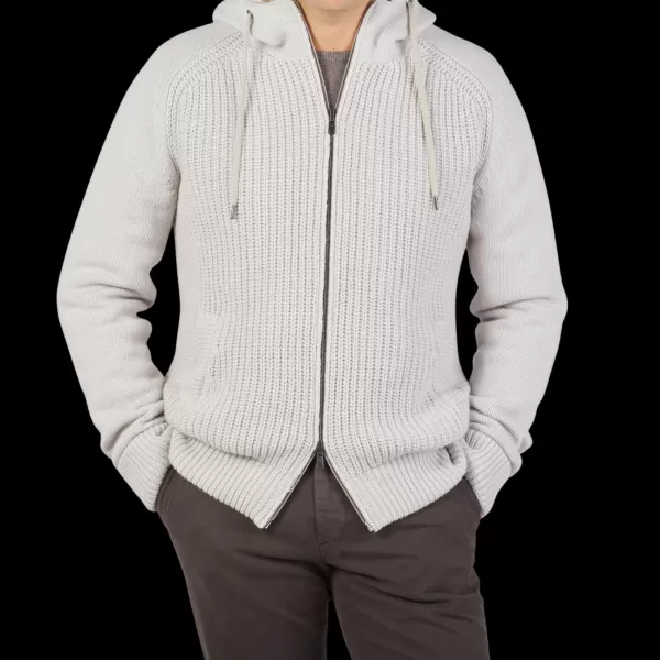 Outerwear | Herno Taupe Beige Wool Reversible Hood Jacket