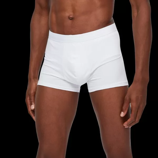 Underwear | Derek Rose White Pima Cotton Stretch Boxer Briefs
